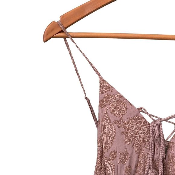 Tobi Sexy Back Paisley Print Mini Dress in Size Small - Picture 5 of 11